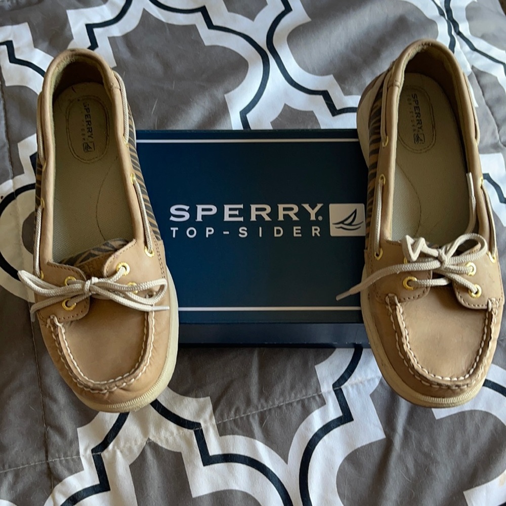 Sperry zebra Laguna size 7 1/2